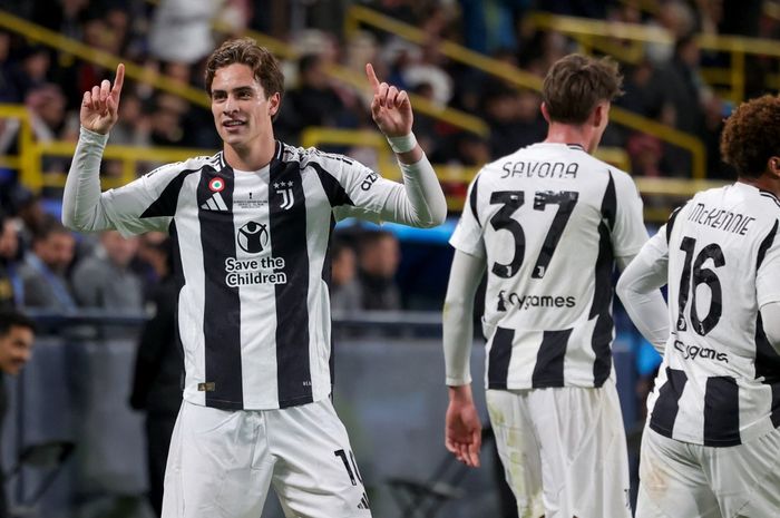 Kenan Yildiz menyumbang 2 assist saat Juventus mengalahkan Udinese 2-0 pada pekan ke-37 Liga Italia, Minggu (18/5/2025) di Turin.