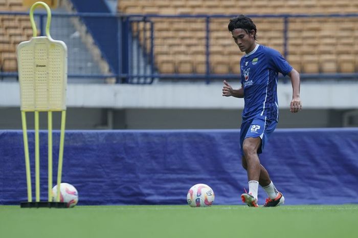 Zalnando saat menjalani latihan Persib Bandung, Jumat (3/1/2025).