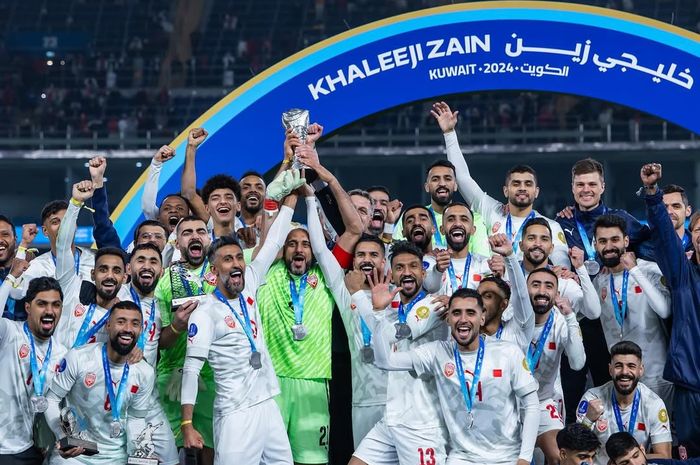 Bahrain sukses menjadi juara Piala Teluk 2024 di Kuwait usai membekuk Oman di partai puncak