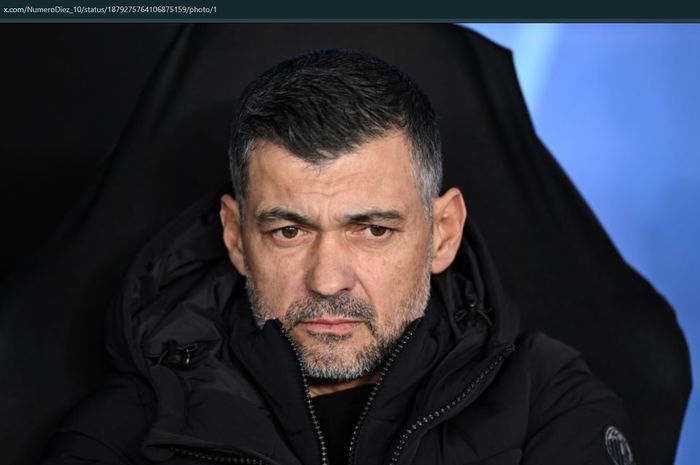 Pelatih AC Milan, Sergio Conceicao, mengaku jika dirinya deg-degan ketika I Rossoneri menang comeback atas Como 1907.