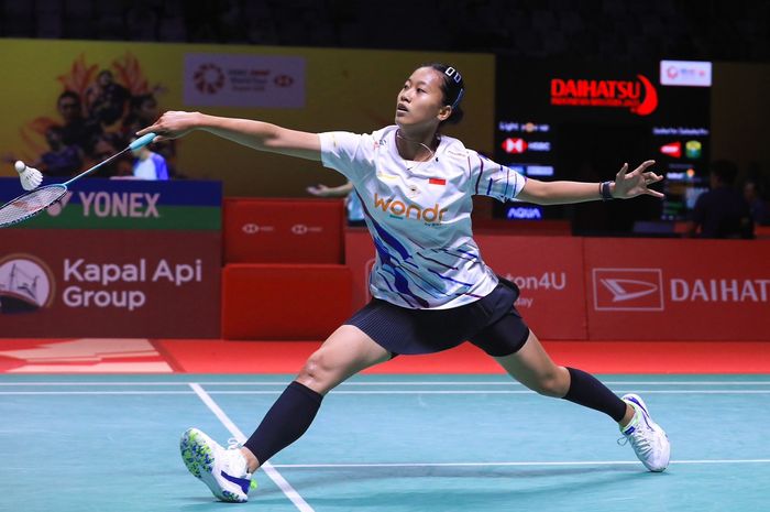 Tunggal putri Indonesia, Putri Kusuma Wardani berhasil menangi duel perempat final Indonesia Masters 2025