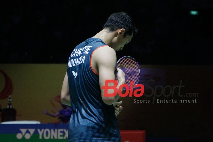 Tiket 16 besar All England Open 2025 dikantongi tunggal putra, Jonatan Christie dengan sempurna usai menggulung wakil Malaysia.