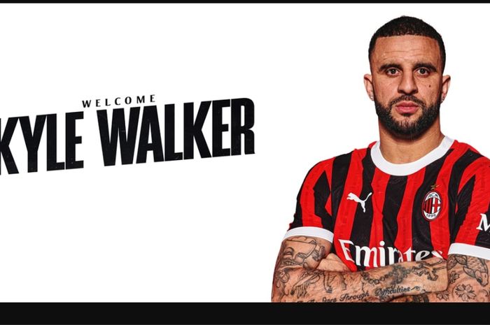 AC Milan meresmikan transfer pinjaman Kyle Walker dari Man City, Jumat (24/1/2025), dan membuat skuad mereka semakin mirip klub Premier League daripada Serie A.