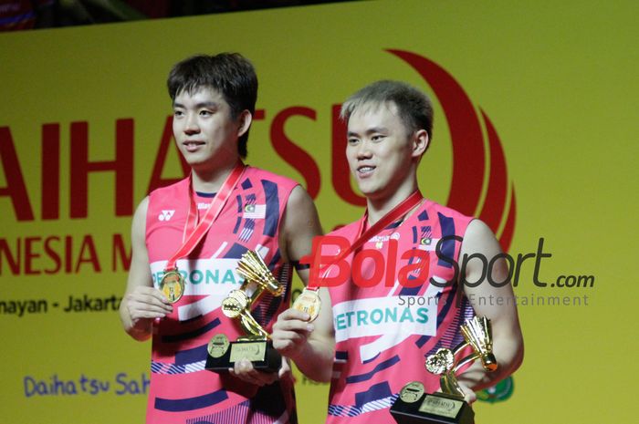 Ganda Putra Malaysia Kai Wun Tee/Man Wei Chong bicara soal kemenangan mereka di final Indonesia Masters 2025 atas Fajar Alfian/Muhammad Rian Ardianto.
