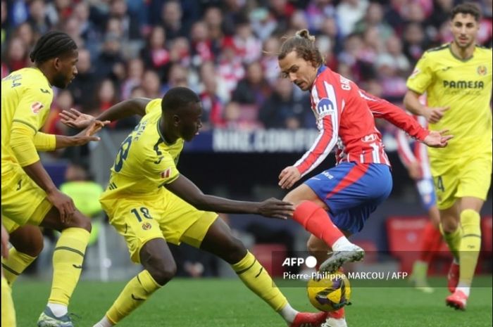 Atletico Madrid gagal memetik kemenangan pada pekan ke-21 Liga Spanyol 2024-2025 akibat ditahan Villarreal sehingga Real Madrid makin dingin di puncak klasemen.