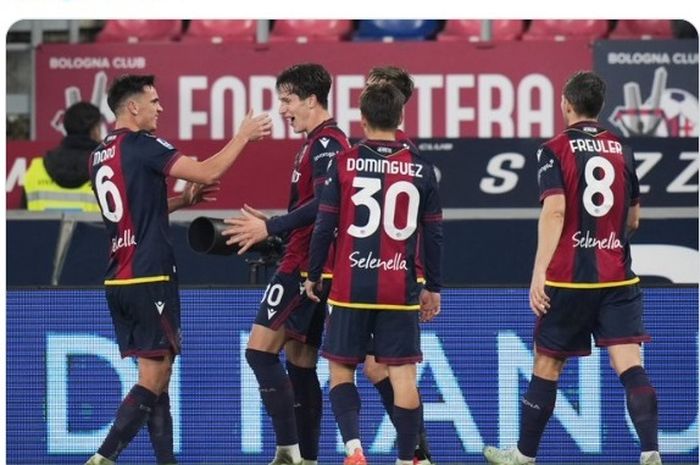 Bologna mengalahkan Como pada lanjutan Liga Italia 2024-2025.