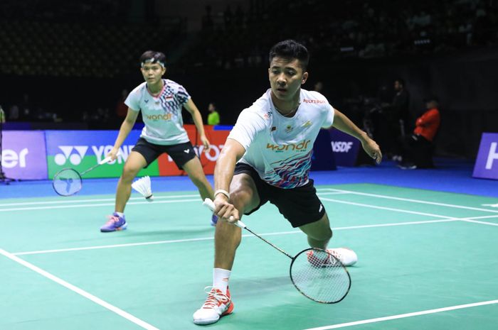 Hasil Kejuaraan Beregu Campuran Asia 2025 laga  Dejan Ferdinansyah/ Siti Fadia Silva Ramadhanti