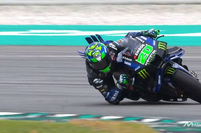 Pembalap Monster Energy Yamaha, Fabio Quartararo, menjadi yang tercepat pada hari pertama tes pramusim MotoGP 2025 di Sirkuit Sepang, Malaysia, Rabu (5/2/2025).