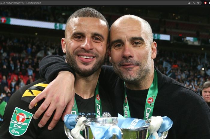 Sebelum pindah ke AC Milan, Kyle Walker ternyata sempat mengkhianati kepercayaan pelatih Manchester City, Pep Guardiola.