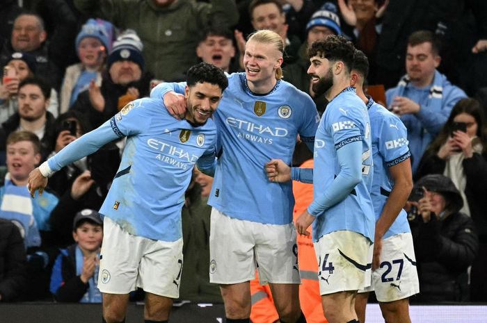 Man CIty bertemu penakluk LIverpool, Plymouth Argyle, di putaran lima Piala FA, sedangkan Man United jumpa Fulham menurut hasil drawing, Senin (10/2/2025).