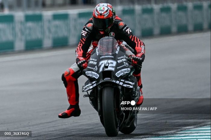 Murid Valentino Rossi, Marco Bezzecchi masih punya satu keraguan pada tes pramusim MotoGP 2025.