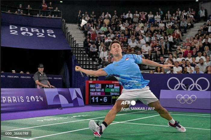 Hee Yong Kai Terry yang berpasangan dengan Jin Yu Jia kalahkan pasangan China pada pertandingan pertama fase grup Kejuaraan Beregu Campuran Asia 2025.