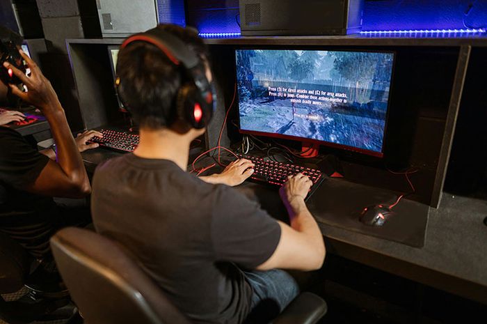 Ilustrasi game PC. 