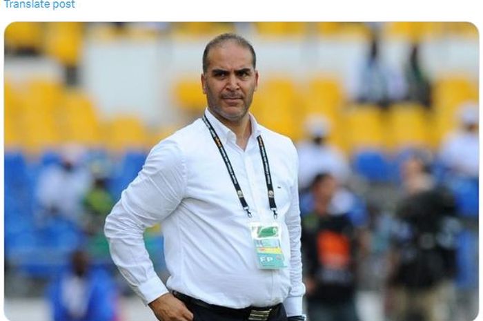 Pelatih baru Timnas Tunisia, Sami Trabelsi.