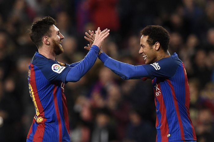 Lionel Messi dan Neymar dikenal memiliki hubungan yang sangat dekat.