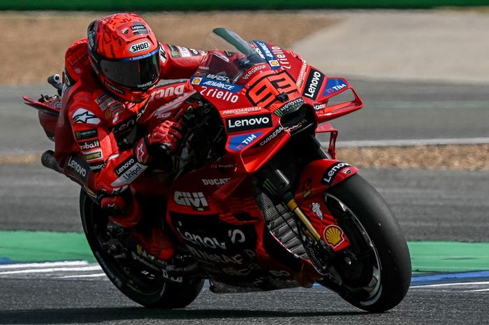 Pembalap Ducati, Marc Marquez disebut-sebut akan sulit dikalahkan pada MotoGP Argentina 2025.