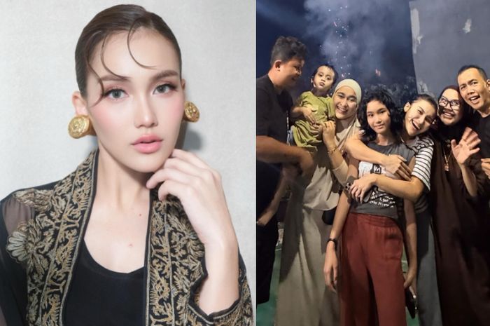Sahur Pertama Ramadan 2025, Ayu Ting Ting dan Keluarga Santai Makan Lesehan dengan Menu Sederhana Ini