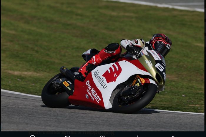 Pembalap Indonesia, Mario Aji tampil solid pada kualifikasi Moto2 Thailand 2025 yakni mengamankan starting grid di zona poin.