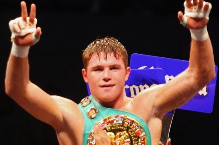 Petinju Meksiko, Canelo Alvarez, tak terkalahkan dalam pertarungan-pertarungannya sampai 20 April 2013. 