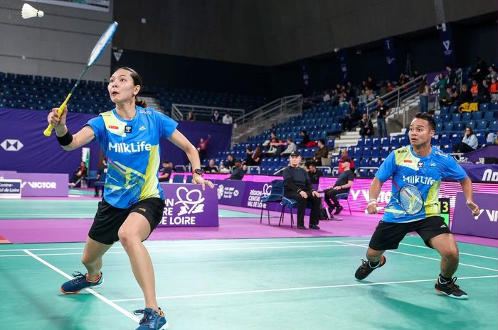 Pasangan ganda campuran Indonesia, Rehan Naufal Kusharjanto/Gloria Emanuelle Widjaja  mendapatkan kemenangan gratis di Orleans Masters 2025