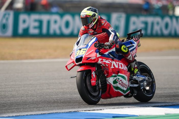 Pembalap Honda HRC Castrol, Joan Mir ingin bisa finis dengan tenang pada MotoGP Inggris 2025.