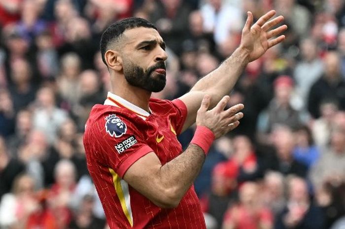 Mohamed Salah cetak berbagai rekor mengesankan setelah membuka rekening golnya untuk Liverpool di bulan Ramadan saat menekuk Southampton di Anfueld (8/3/2025).