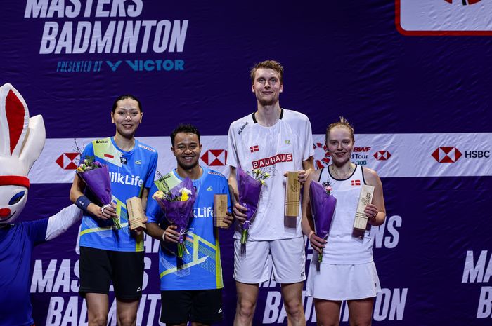 Ranking BWF terbaru, Rehan/Gloria naik pesat, juara Orleans Masters 2025 tembus top 10 dunia