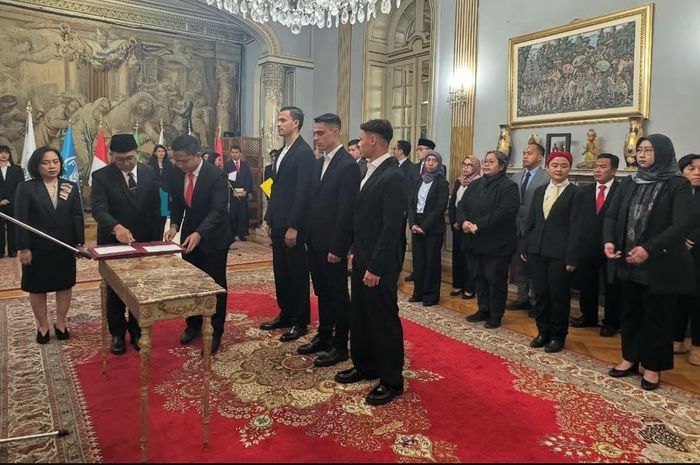 Pemain naturalisasi timnas Indonesia Dean James siap melawan Australia.