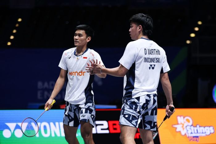 Muhammad Shohibul Fikri/Daniel Marthin akan menjadi satu dari 10 wakil Indonesia yang berlaga pada babak 16 besar All England Open 2025.