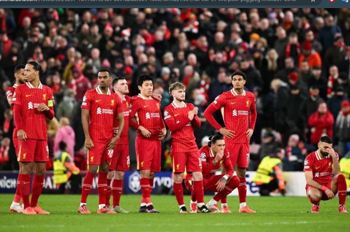 Arne Slot menilai bahwa Liverpool sudah kehabisan keberuntungan setelah ditendang PSG dari Liga Champions musim ini.