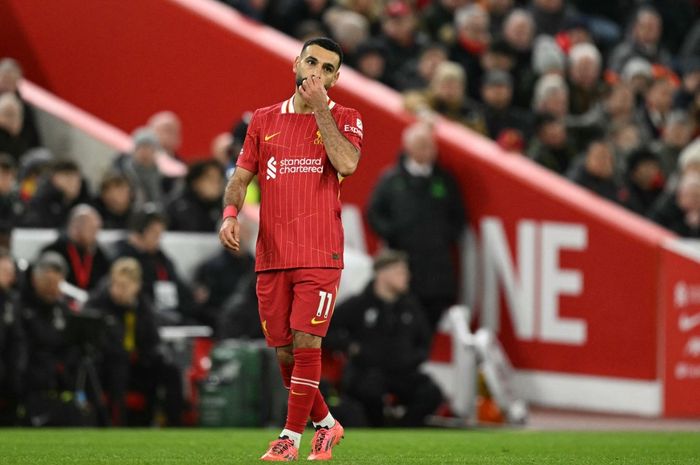 Arne Slot berbicara soal penurunan performa Mohamed Salah.