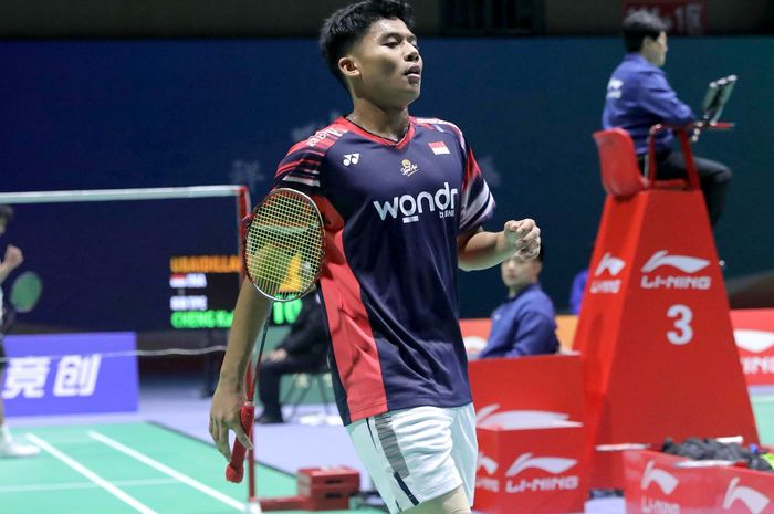 Tunggal putra Indonesia, Muh Zaki Ubaidillah, harus terhenti di babak 16 besar Ruichang Masters 2025.