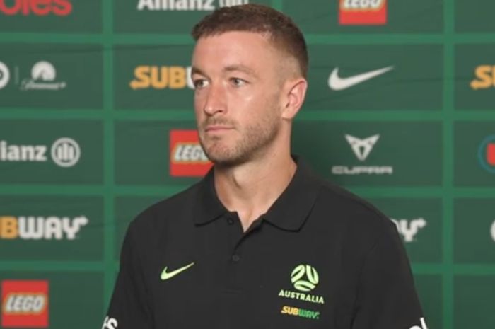 Striker Australia, Adam Taggart, memberikan pujian kepada timnas Indonesia.