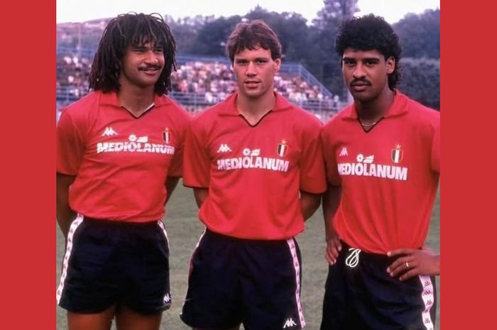 Ruud Gullit menjadi anggota Trio Belanda yang pertama direkrut AC Milan pada 21 Maret 1987.