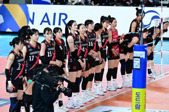 Daejeon JungKwanJang Red Sparks menelan kekalahan dari Suwon Hyundai E&amp;C Hillstate di laga kedua hasil playoff Liga Voli Korea 2024-2025. Perebtuan tiket final berlanjut ke playoff ketiga.