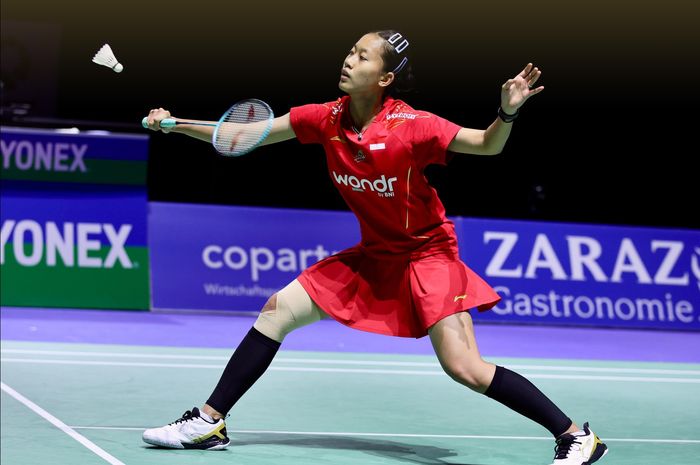 Tunggal putri Indonesia, Putri Kusuma Wardani, harus tersingkir pada semifinal Swiss Open 2025.