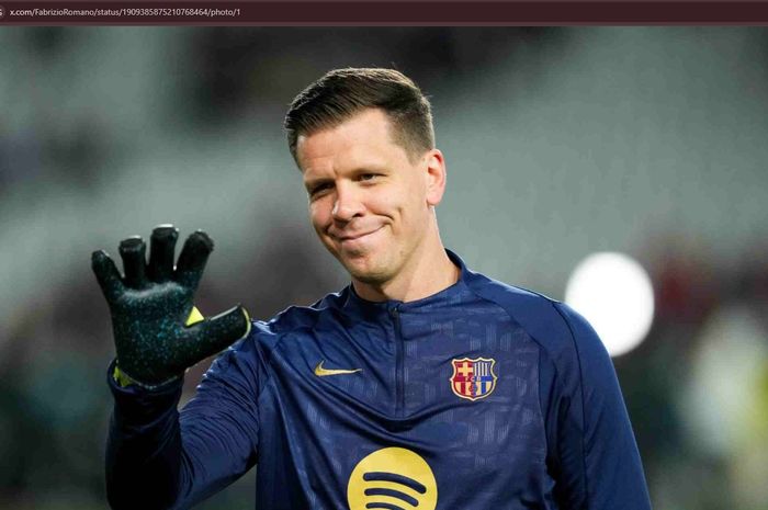 Kiper Barcelona, Wojciech Szcesny, siap menyerahkan pos penjaga gawang kembali ke Marc-Andre ter Stegen.
