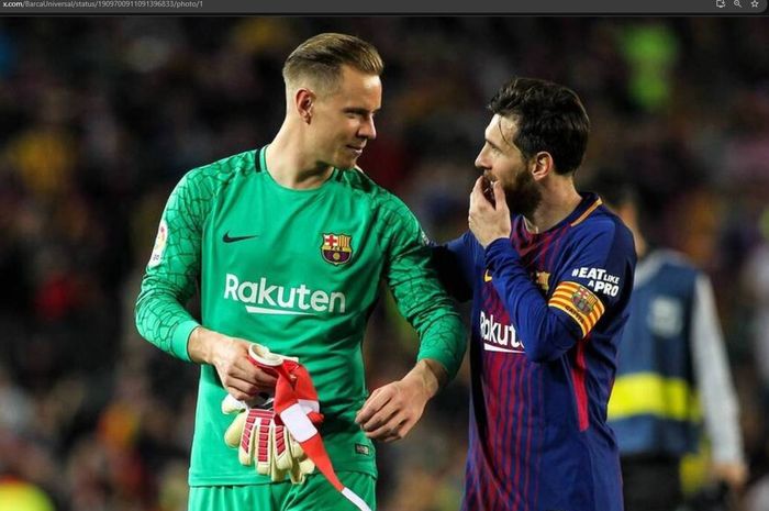 Ter Stegen: Messi’s Backup & Content Writer Offer