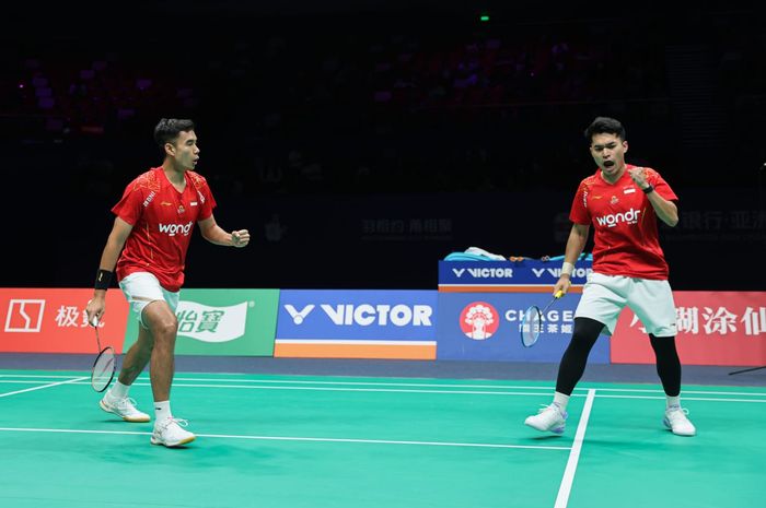 Ganda putra Indonesia, Leo Rolly Carnando/Bagas Maulana, tumbang pada semifinal Kejuaraan Asia 2025