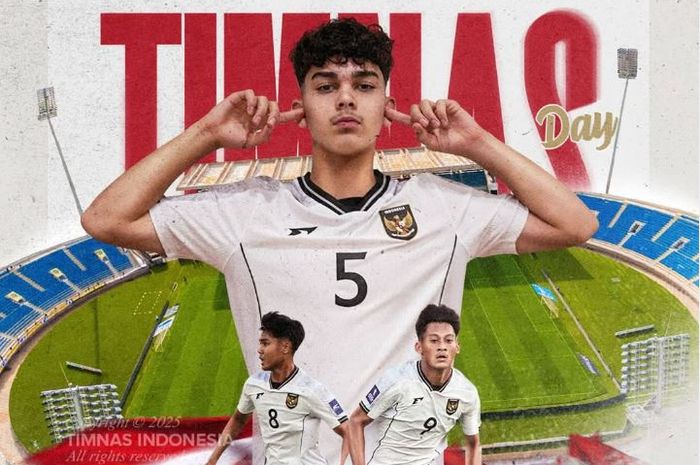 Timnas U-17 Indonesia berhadapan dengan Timnas U-17 Korea Utara di babak perempat final Piala Asia U-17 2025.