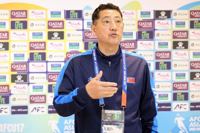 Pelatih Timnas U-17 Korea Selatan, O Thae-song.