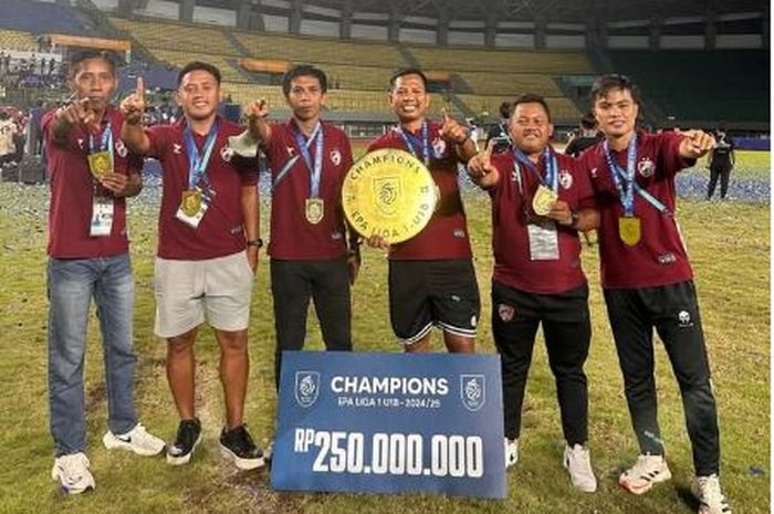 Pelatih PSM Makassar U-18, Muhammad Irfan Rahman, mengakui belum menerima hadiah juara Elite Pro Academy (EPA) Liga 1 U-18 2024/2025 sejak Februari lalu.