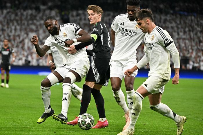 Real Madrid menjamu Arsenal dalam pertandingan leg kedua perempat final Liga Champions, Kamis (17/4/2025) dini hari WIB.