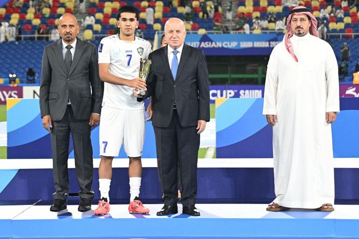 Penyerang Uzbekistan sekaligus peraih MVP atau pemain terbaik, Sadriddn Khasanov, mengungkapkan kunci sukses timnya bisa meraih gelar juara Piala Asia U-17 2025.