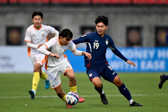 Timnas U-17 Thailand menang 10-0 atas Bhutan dalam laga pertama usai kegagalan mereka di Piala Asia U-17 2025 pada Senin (21/4/2025).