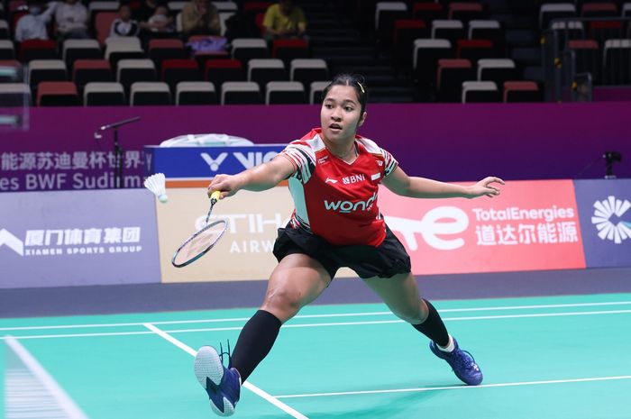 Ester Nurumi Tri Wardoyo akan menjadi salah satu penampil Indonesia pada lanjutan babak pertama Taipei Open 2025 pada Rabu (7/5/2025).