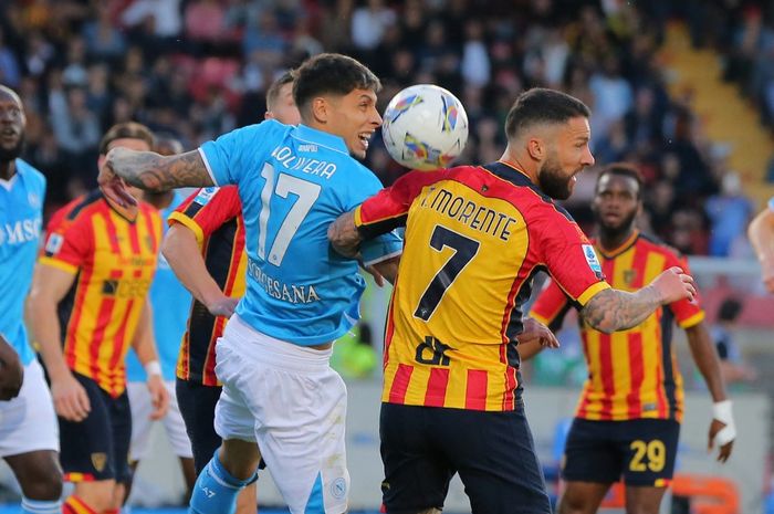 Napoli memetik kemenangan tipis 1-0 atas Lecce pada pekan ke-35 Liga Italia 2024-2025.