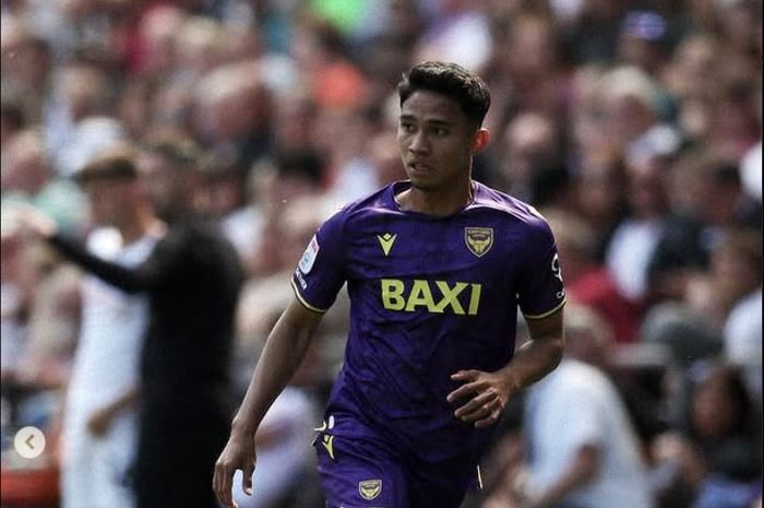 Penggawa Timnas Indonesia, Marselino Ferdinan, menjalani debut bersama Oxford United di kasta kedua Liga Inggris.