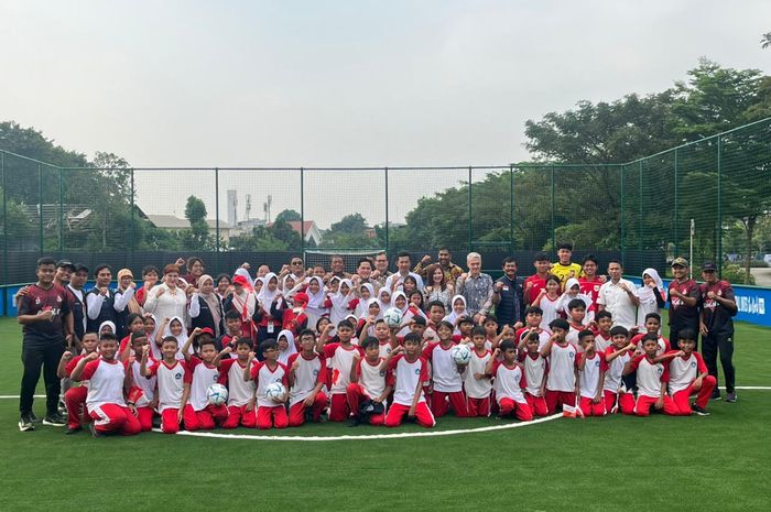 FIFA dan PSSI resmi meluncurkan FIFA Arena di Ciputat, Tangerang Selatan, Selasa (6/5/2025)