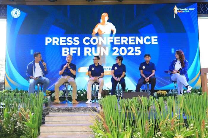 Sesi jumpa pers BFI RUN 2025 